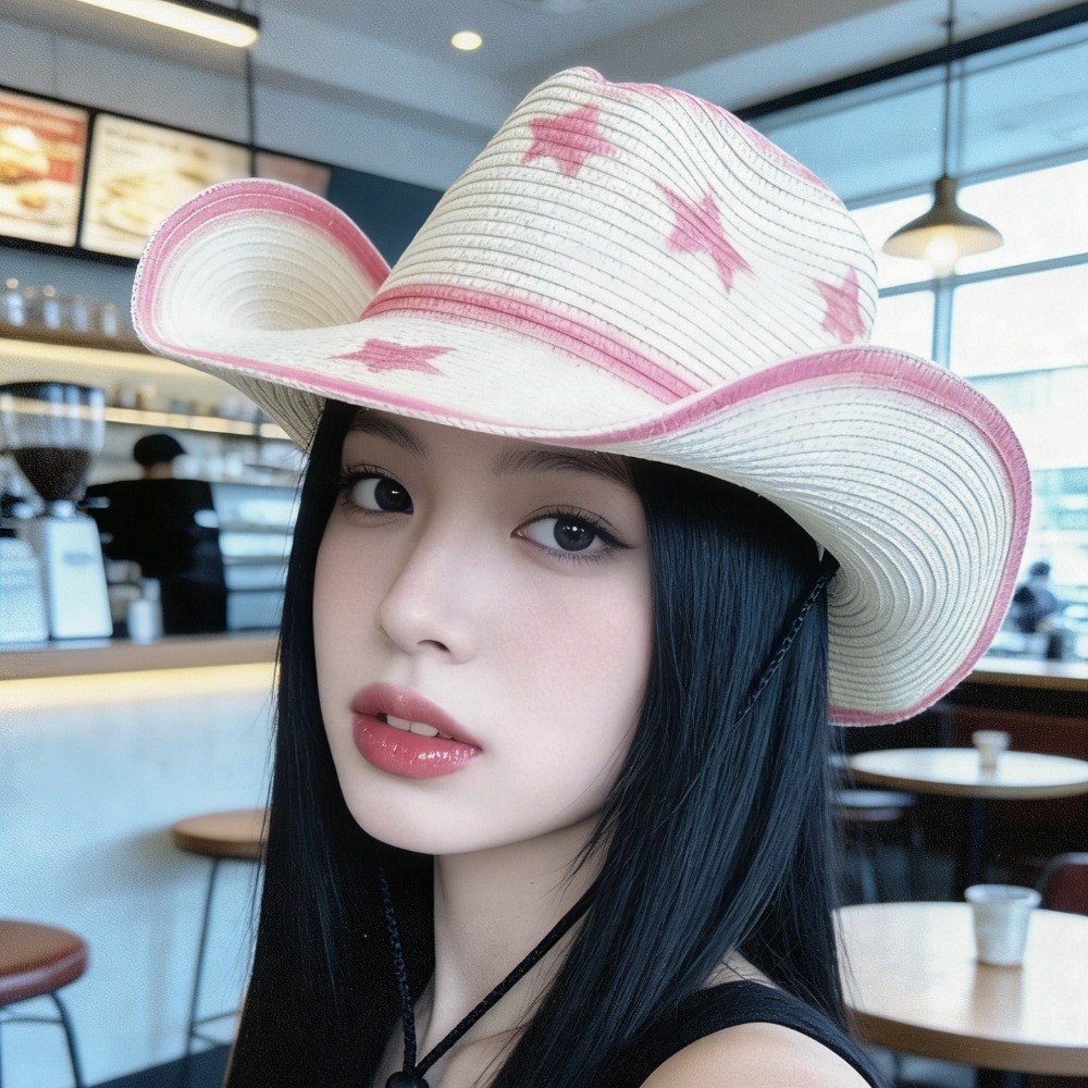 Fashion Breathable Westren Cow - Cowboy Hat Straw recension och pris