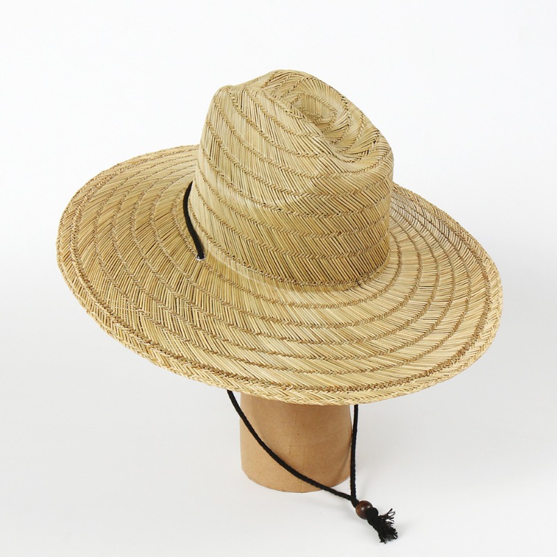 Wide Brim Tie Cowboy Straw Hat - Cowboy Hat Straw recension och pris