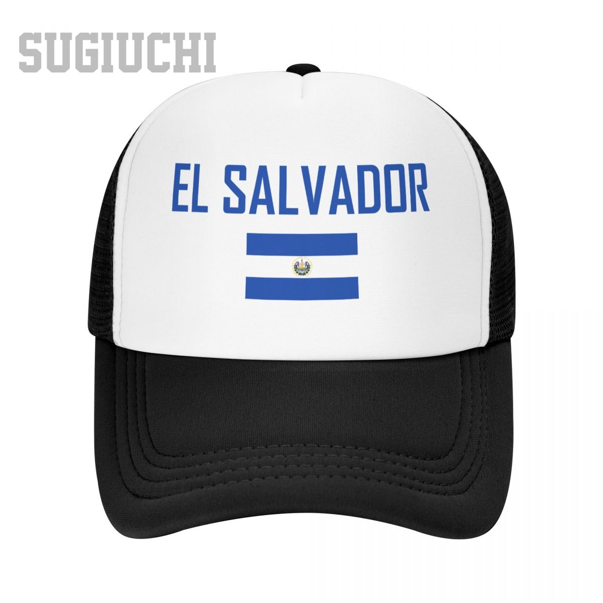 Mesh Cap Hat EL SALVADOR Flag  - Trucker Cap Mesh recension och pris