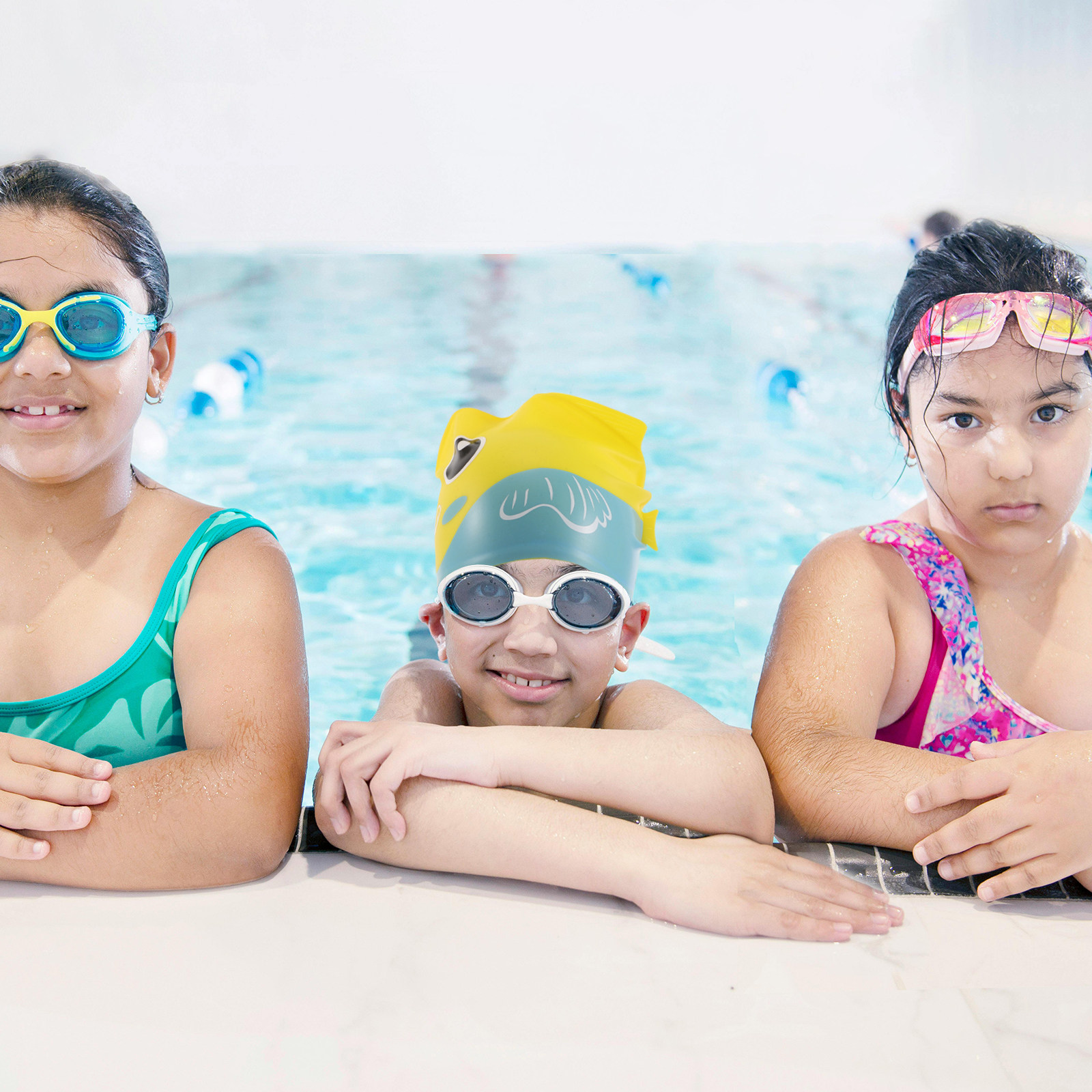 Silicone Swim Cap Cartoon Fish - Swim Hat Silicone recension och pris