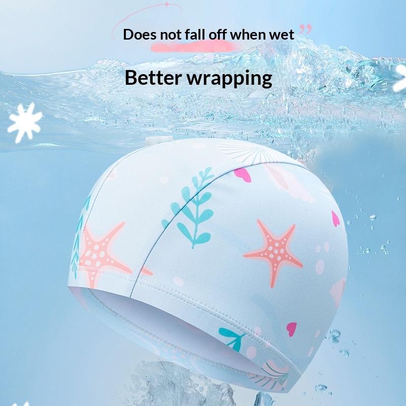 Kids Cartoon Swim Cap Elastic  - Swim Hat Silicone recension och pris